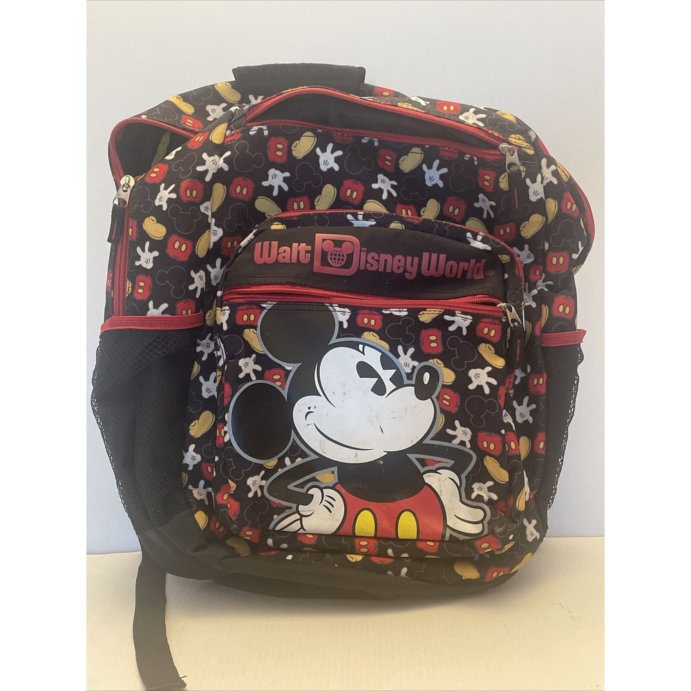 Walt Disney World backpack, authentic park merch, mickey mouse, Retired